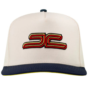 JC HATS JC FULL BEIGE/NAVY | SPACE CAPS