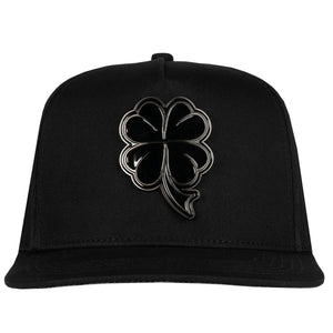 JC HATS TREBOL BLACK ON BLACK | SPACE CAPS