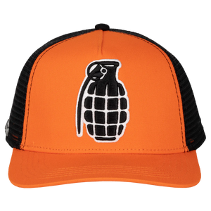 JC HATS GRANADA ORANGE MESH CURVED | SPACE CAPS