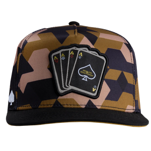 JC POKER CAMO BROWN | SPACE CAPS
