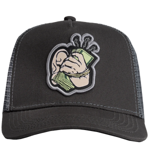 JC HATS HI MONEY CURVE MESH CHARCOAL | SPACE CAPS