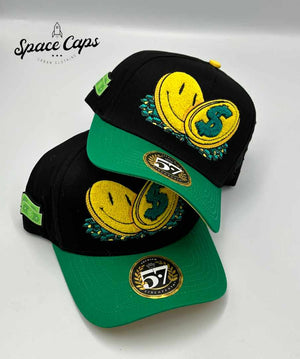 CincoPunto7 Good Lucky Black & Green Premium | SPACE CAPS