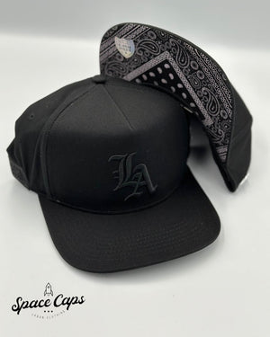 Cash Only Black Los Ángeles Bandana | SPACE CAPS