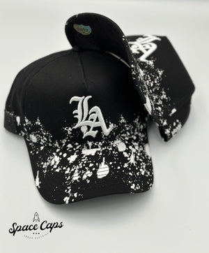 Cash Only LA Paint Snapback | SPACE CAPS