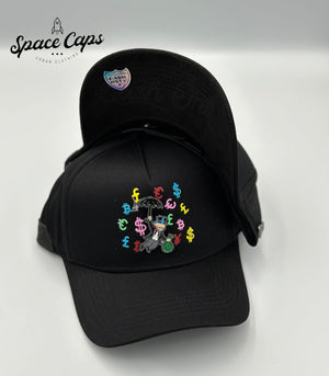 Cash Only Monopoly Curva Black 23 | SPACE CAPS