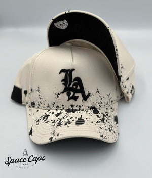 Cash Only LA Paint Snapback Curva | SPACE CAPS