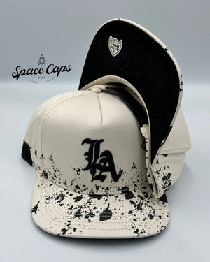 Cash Only LA Paint Snapback | SPACE CAPS