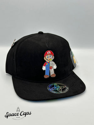 Mr Kash Mario Bros Placa Metálica Black | SPACE CAPS