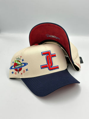 JC Hats Paradise Beige Navy | SPACE CAPS