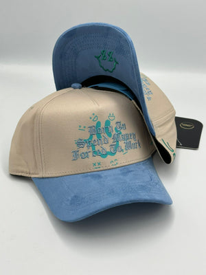 JC Hats Spend Money Gray Blue | SPACE CAPS